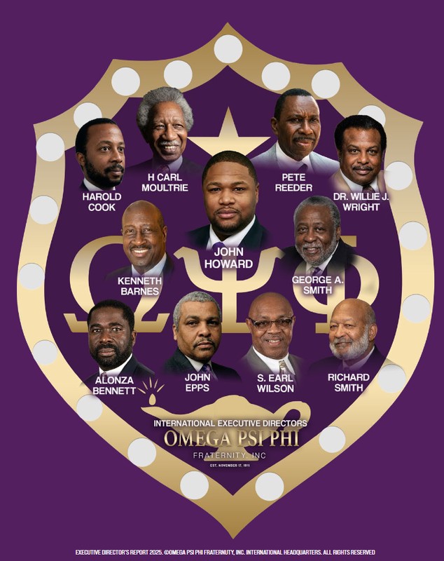 Former Executive Directors with Seventh District roots — commemorative shield